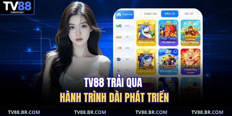 Home 16 TV88 trải qua hành trình dài phát triển